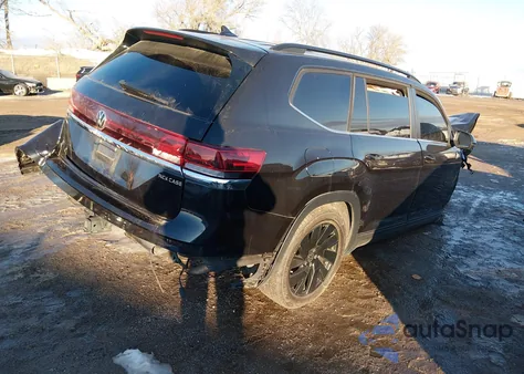 2024 Volkswagen Atlas 2.0T Se W/Technology из США, поврежденный, VIN 1V2JR2CA6RC619755